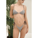 VIVI gray One-piece Swimsuit