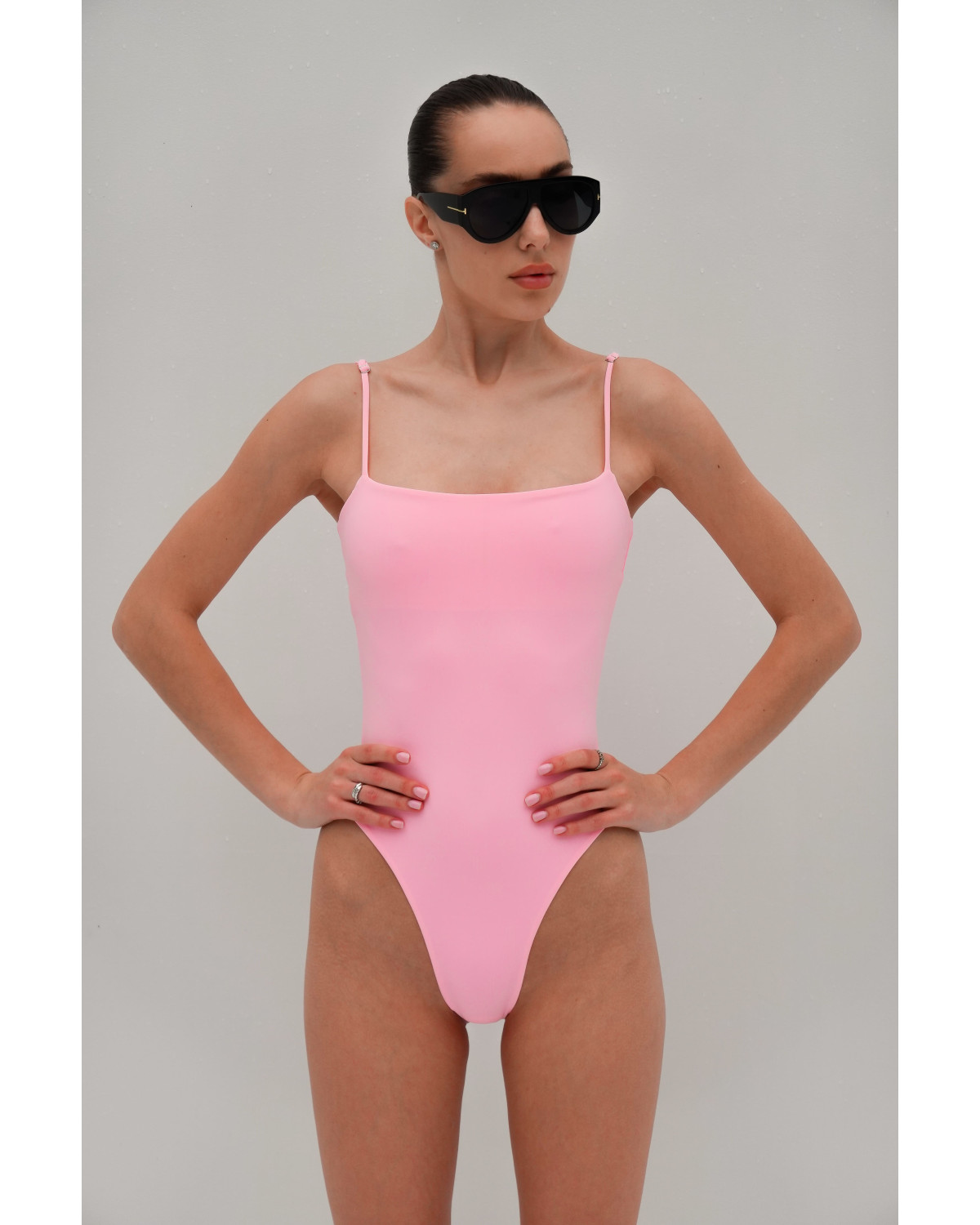 One-piece swimsuit HLOE pink