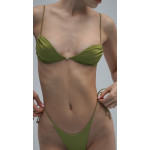 VIVI Olive Green One-piece Swimsuit