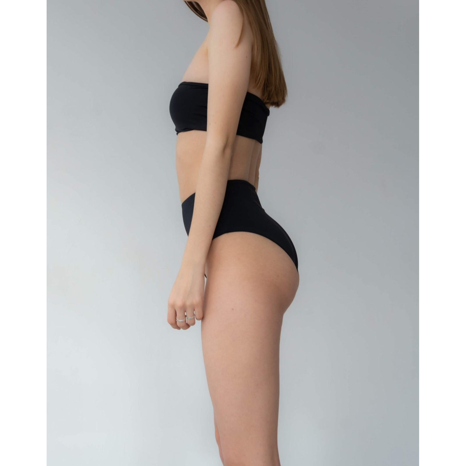 Swimsuit bandeau tenero Black