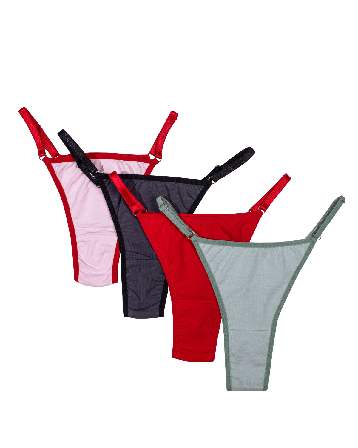 Onesize tenero adjustable thong set