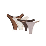 BEIGE panties set 4 pcs.