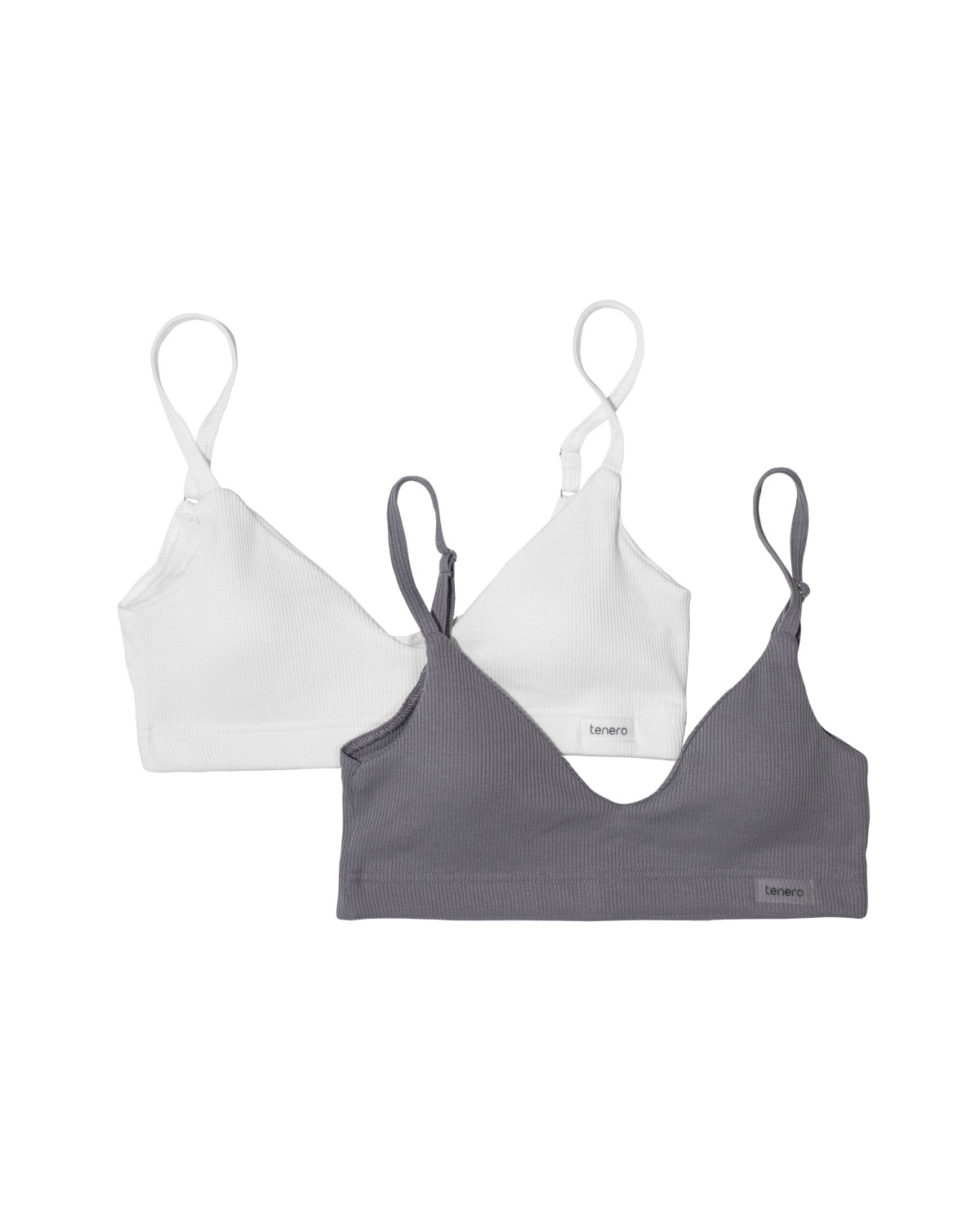 Set of tops with cups and straps on adjusters 2 pcs.